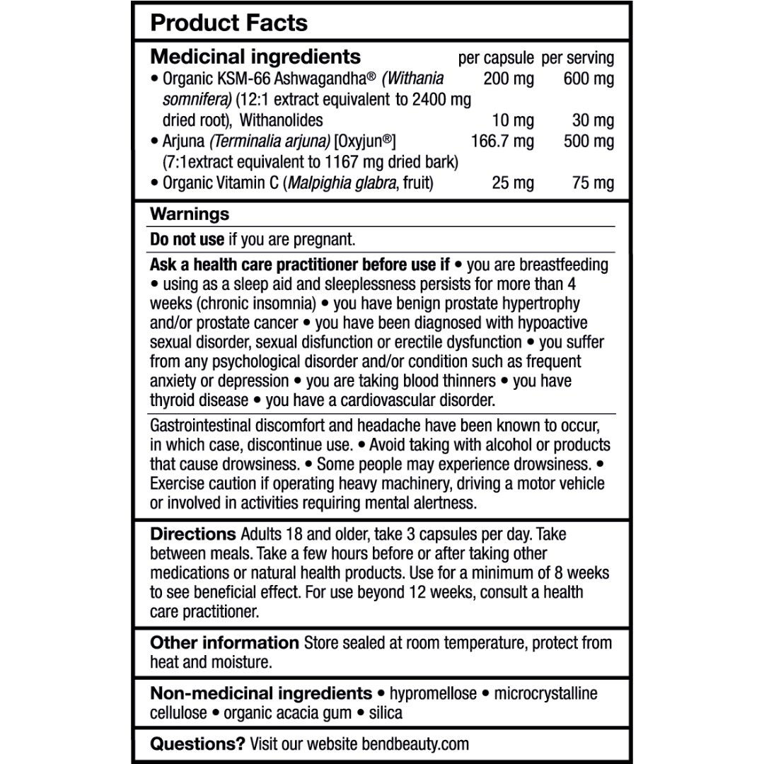 INNER HARMONY, 84 capsules - Bend Beauty