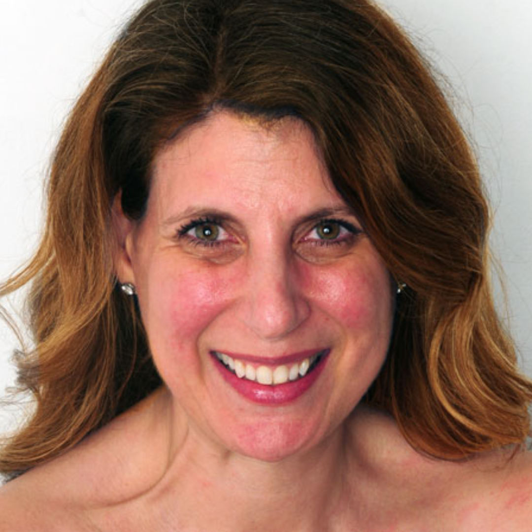before image showing woman with skin redness and wrinkles