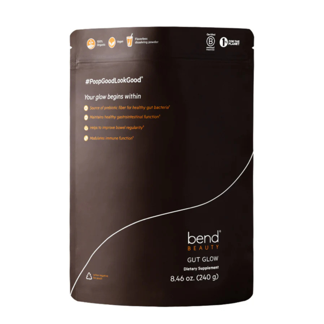 Front of GUT GLOW pouch